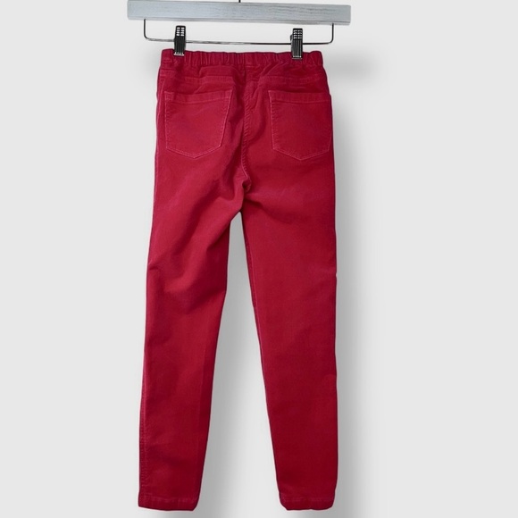 Mini Boden Pull On Corduroy Pants Girls 9Y Pink Stretch - Picture 3 of 9